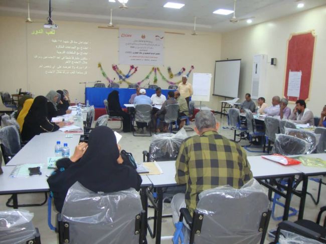 دورة تدريبية في المعايير الدنيا للتعليم في حالة الطوارئ للقيادات التربوية في عدن